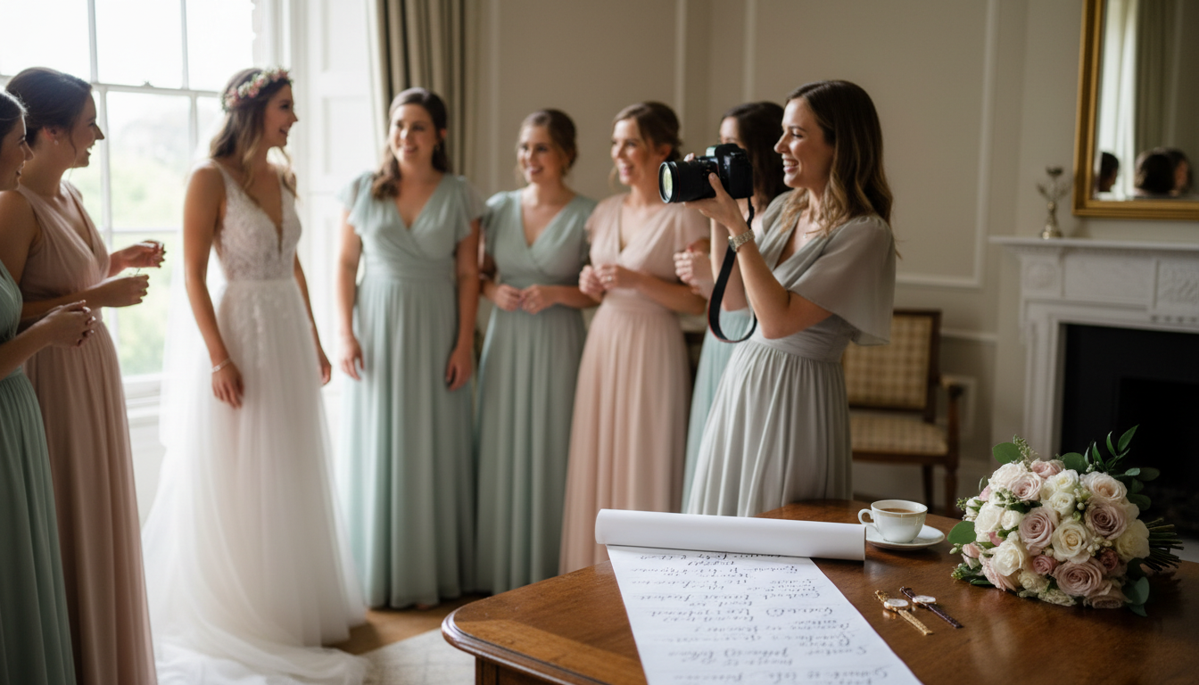 Supporting visual for Wedding Photography Timeline: A Detailed Guide
