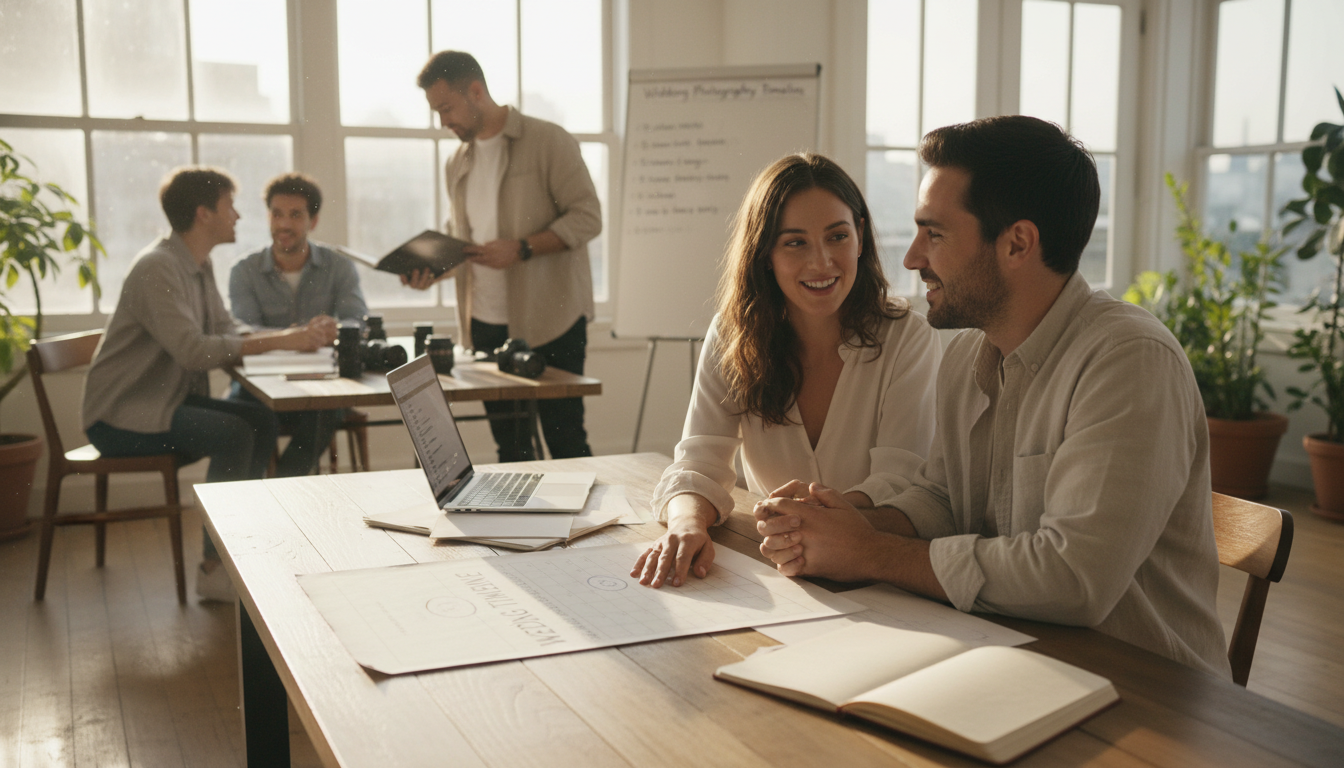 Supporting visual for Wedding Photography Timeline: When to Book: The Complete Wedding Guide